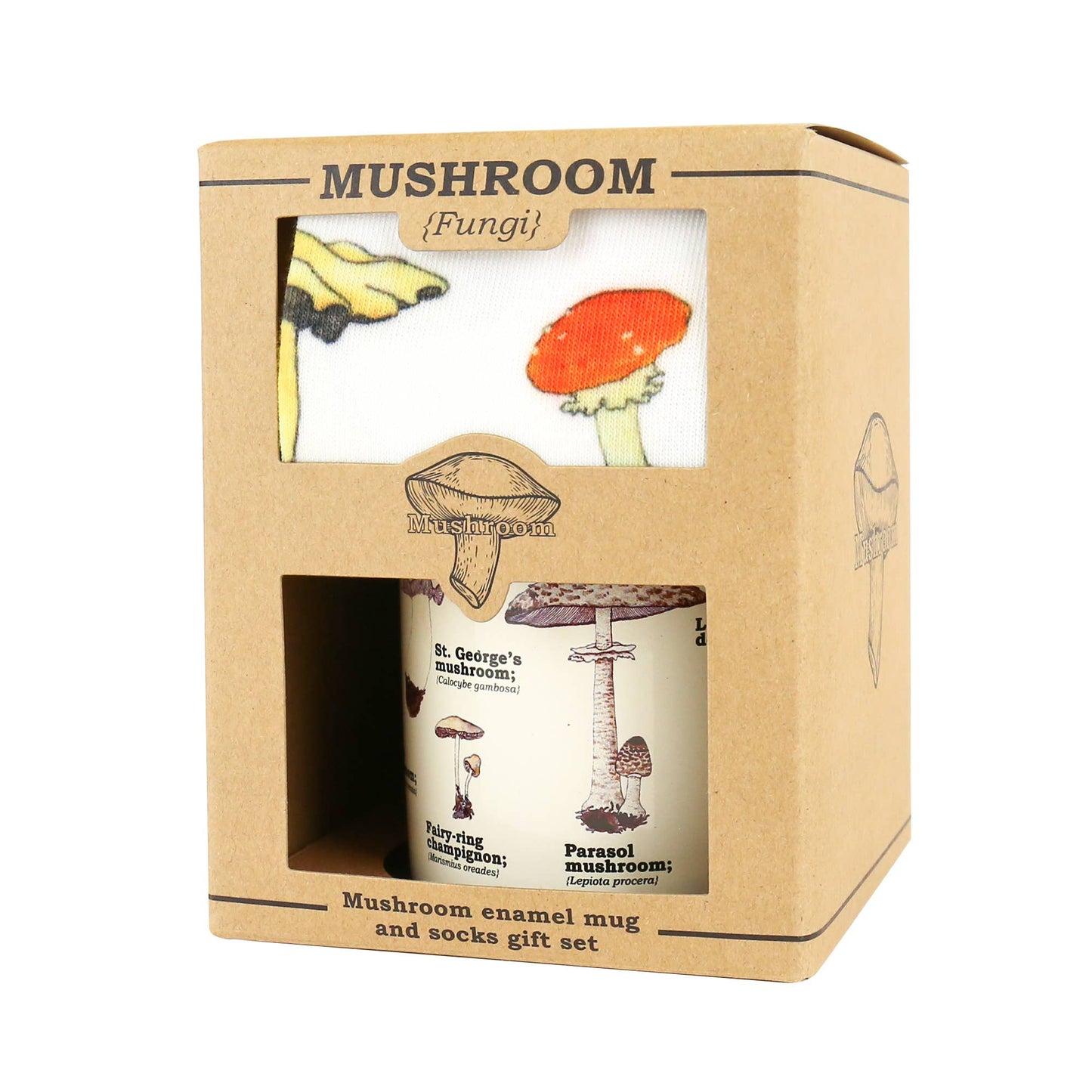 Mug & Socks - Mushroom
