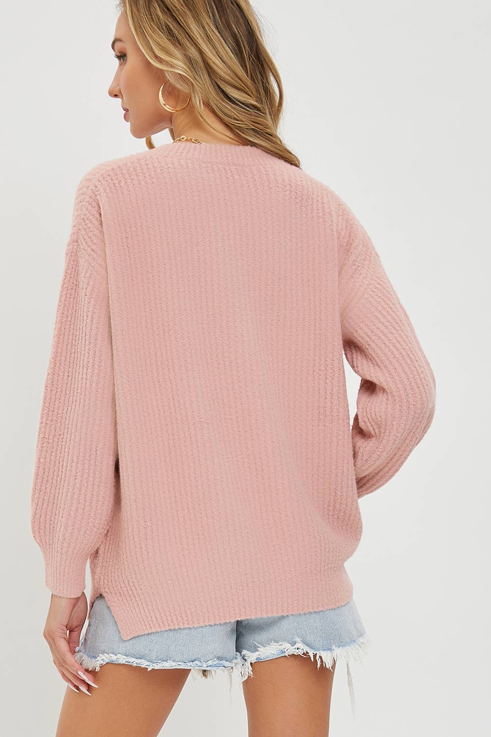 EVERYDAY CASUAL SWEATER: Brown / Contemporary / L
