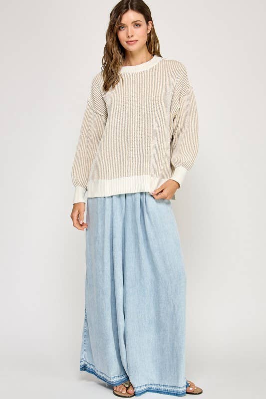 Super Soft Stripe Sweater