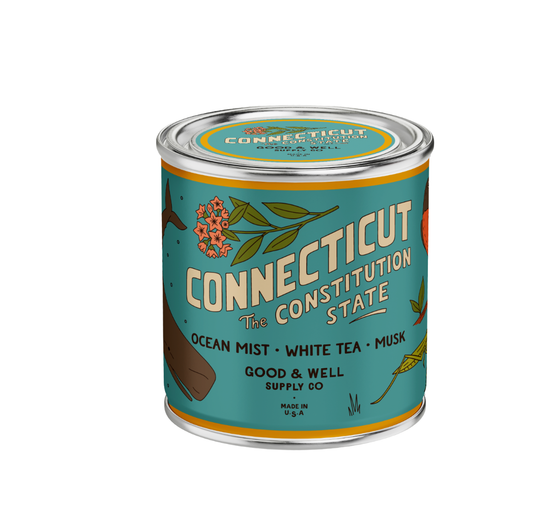 Connecticut State Soy Candle