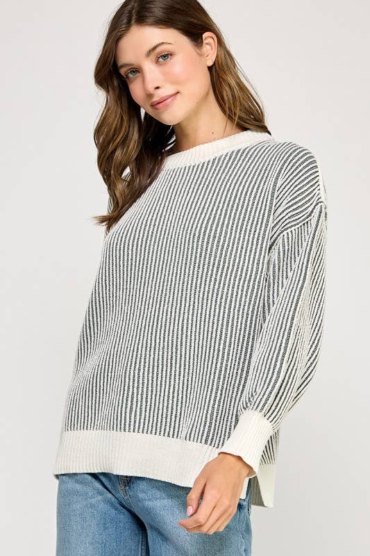 Super Soft Stripe Sweater