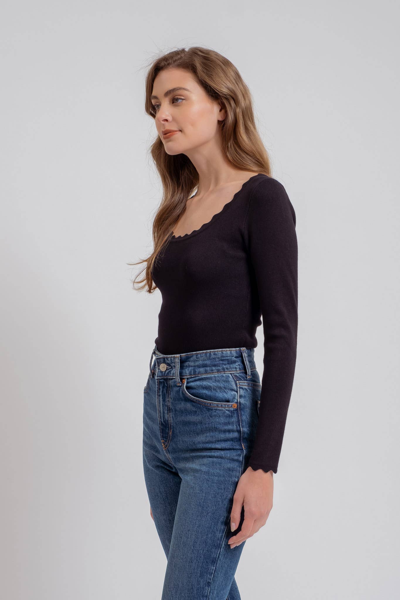 Scallop LS Top