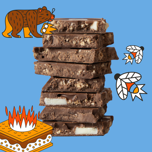 Cabin S'mores (Campers' S'mores) Truffle Bar