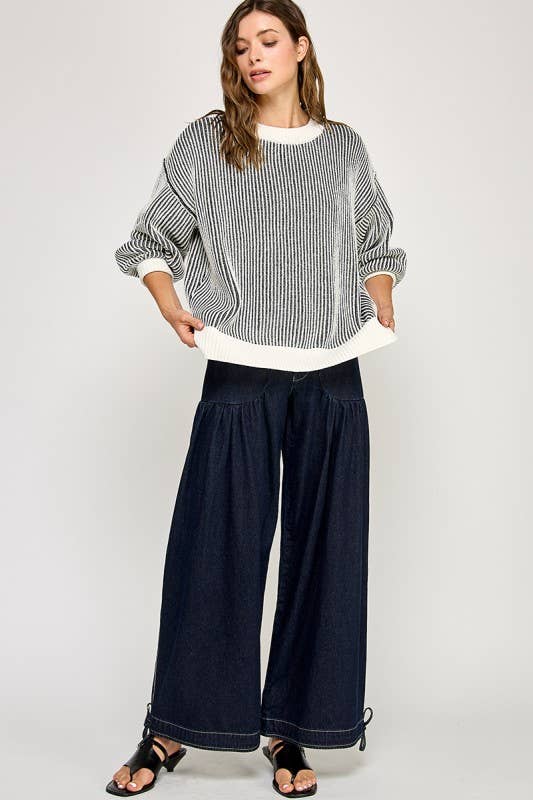 Super Soft Stripe Sweater