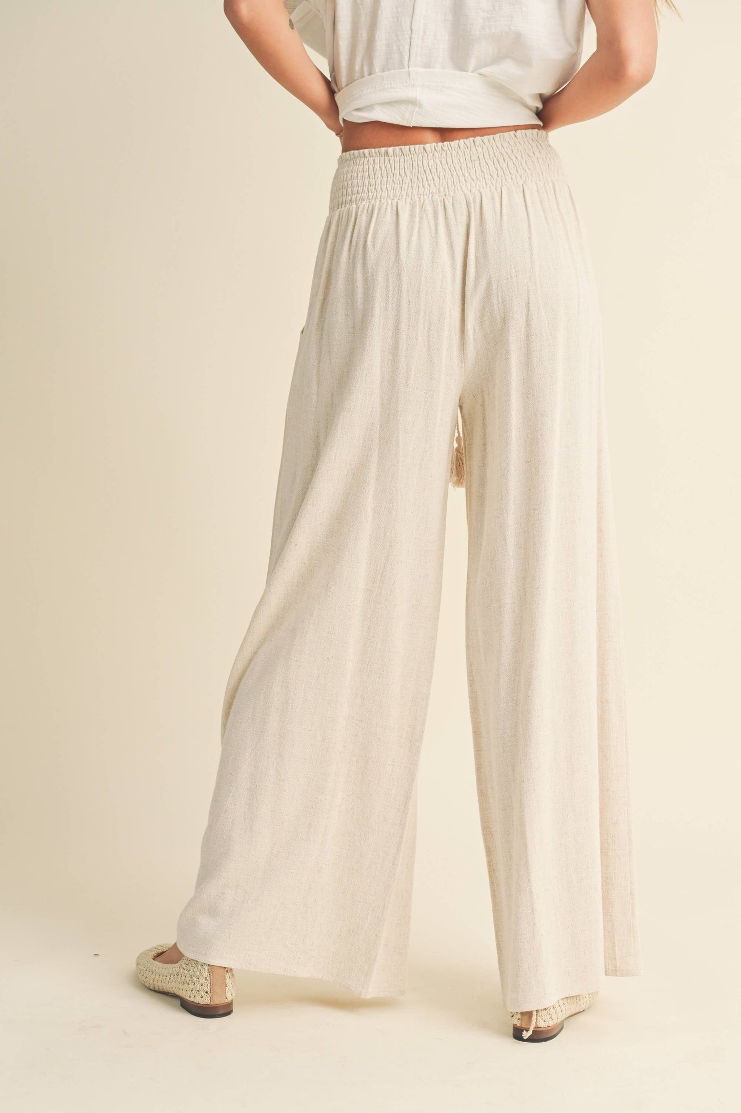 Linen Blend Pants