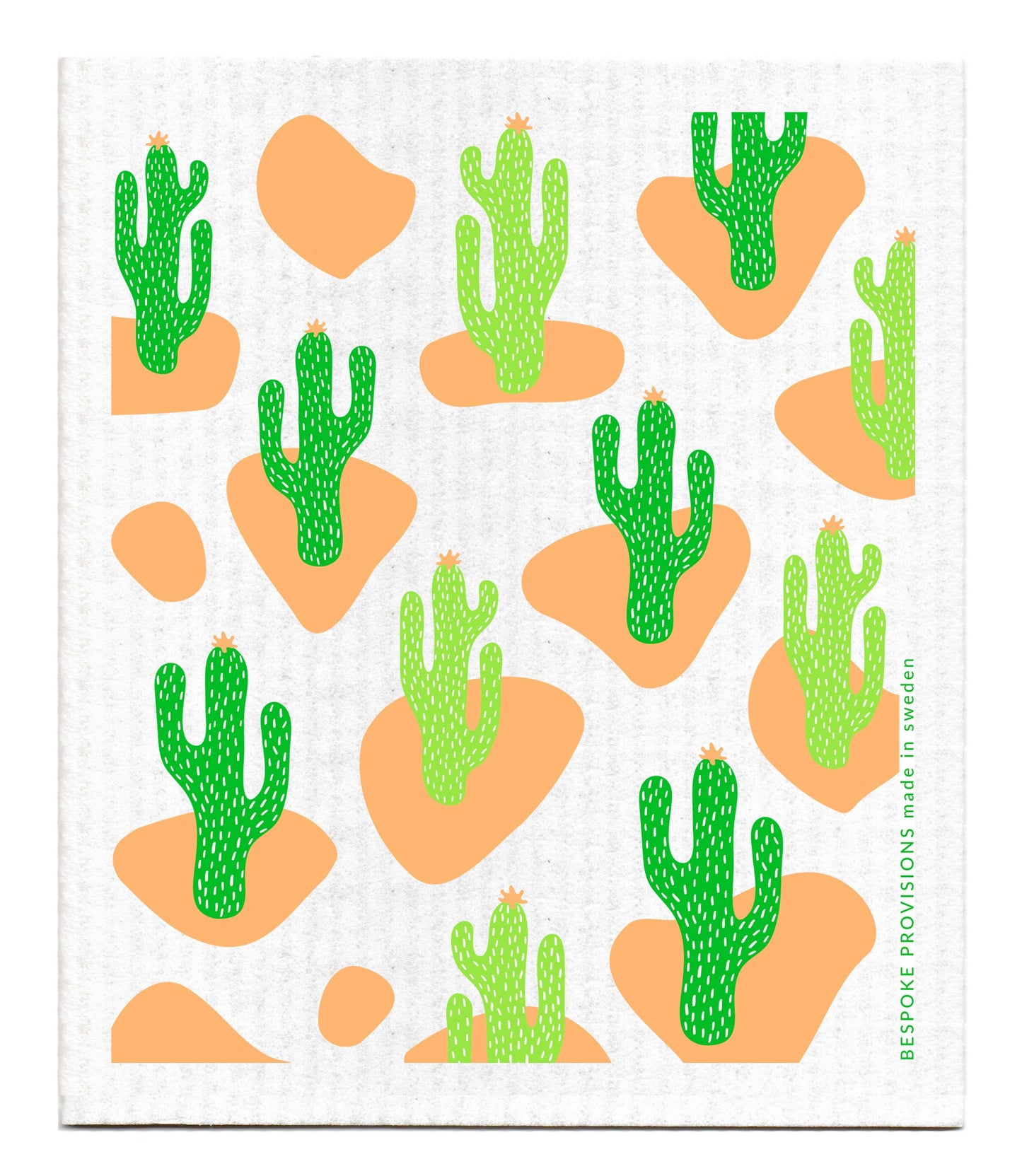 Tall Cactus Swedish Dishcloth