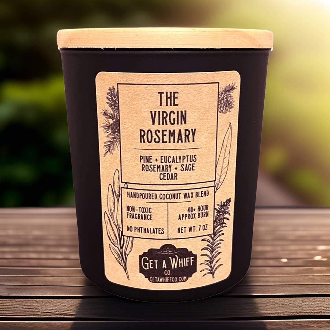 The Virgin Rosemary Soy Candle