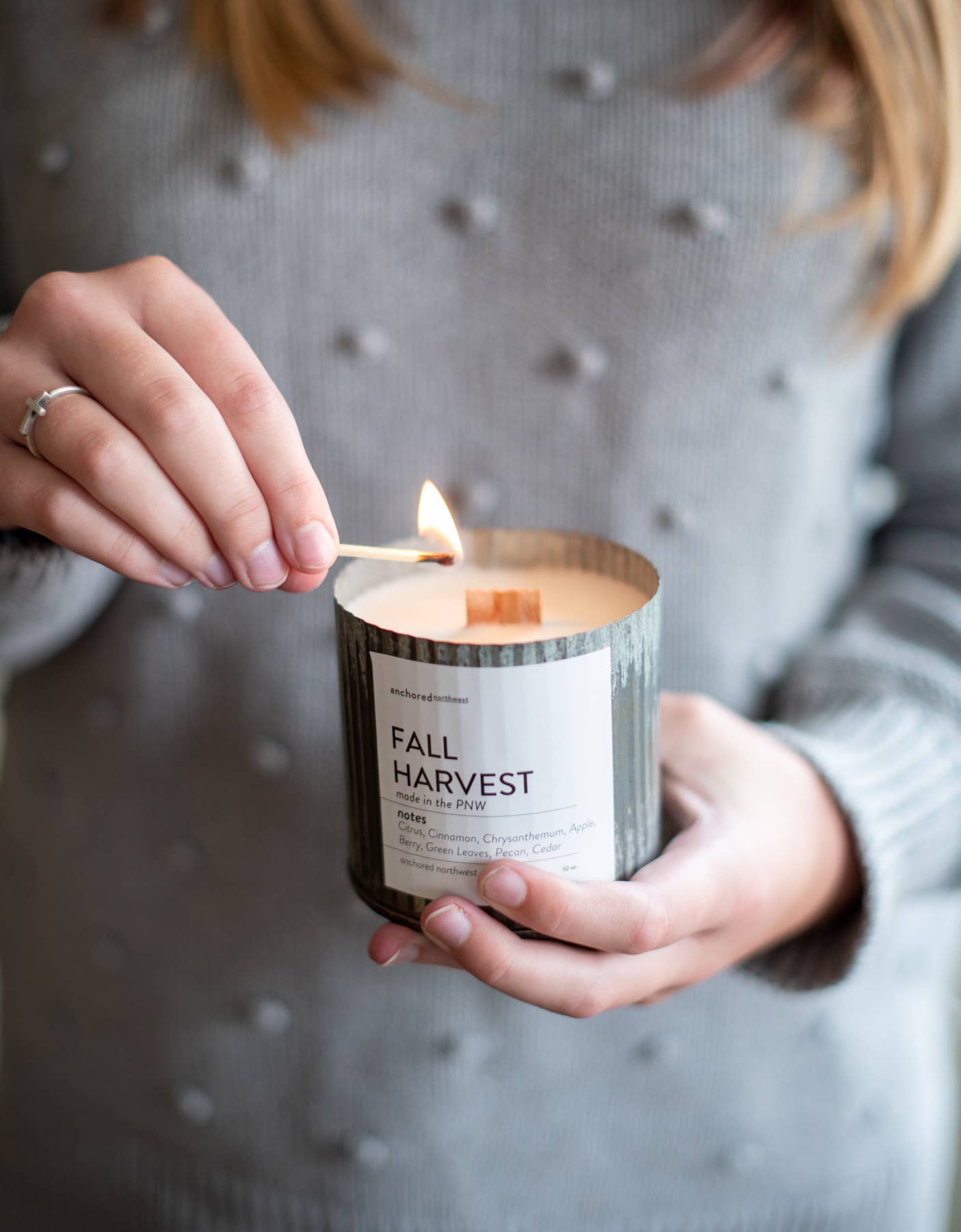 Best Friend Wood Wick Rustic Farmhouse Soy Candle