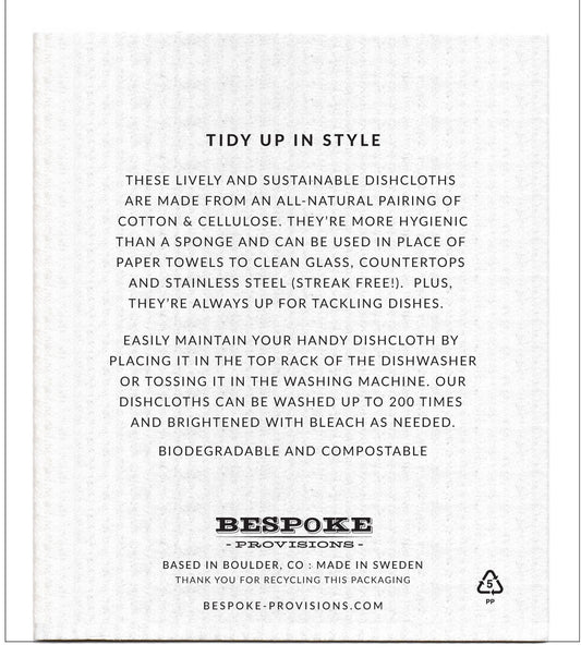 Tall Cactus Swedish Dishcloth