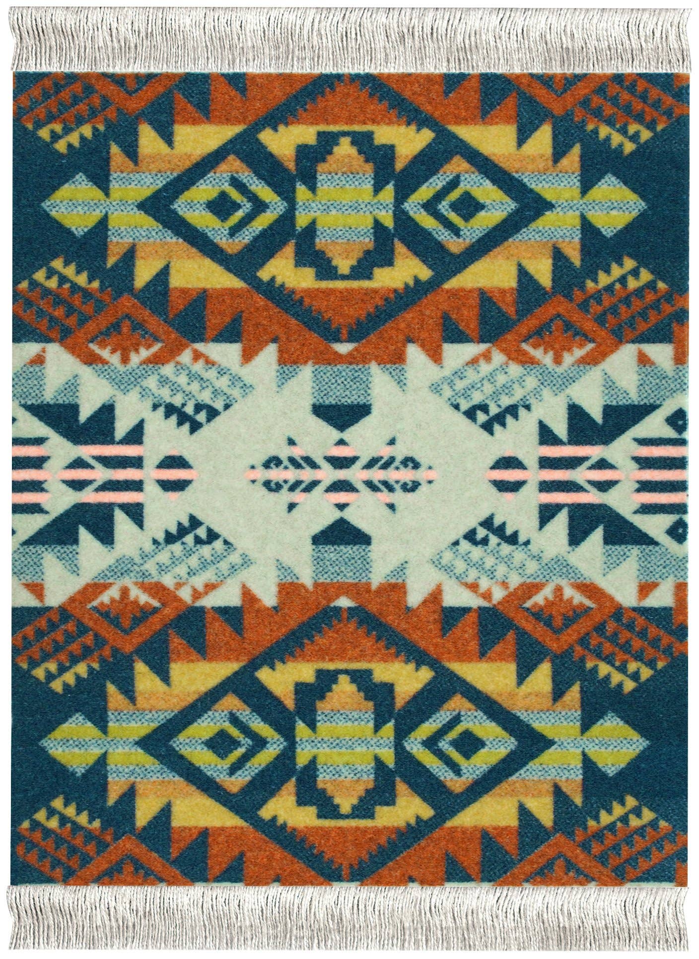 4 Pc CoasterRug Set Pendleton Assortment #1