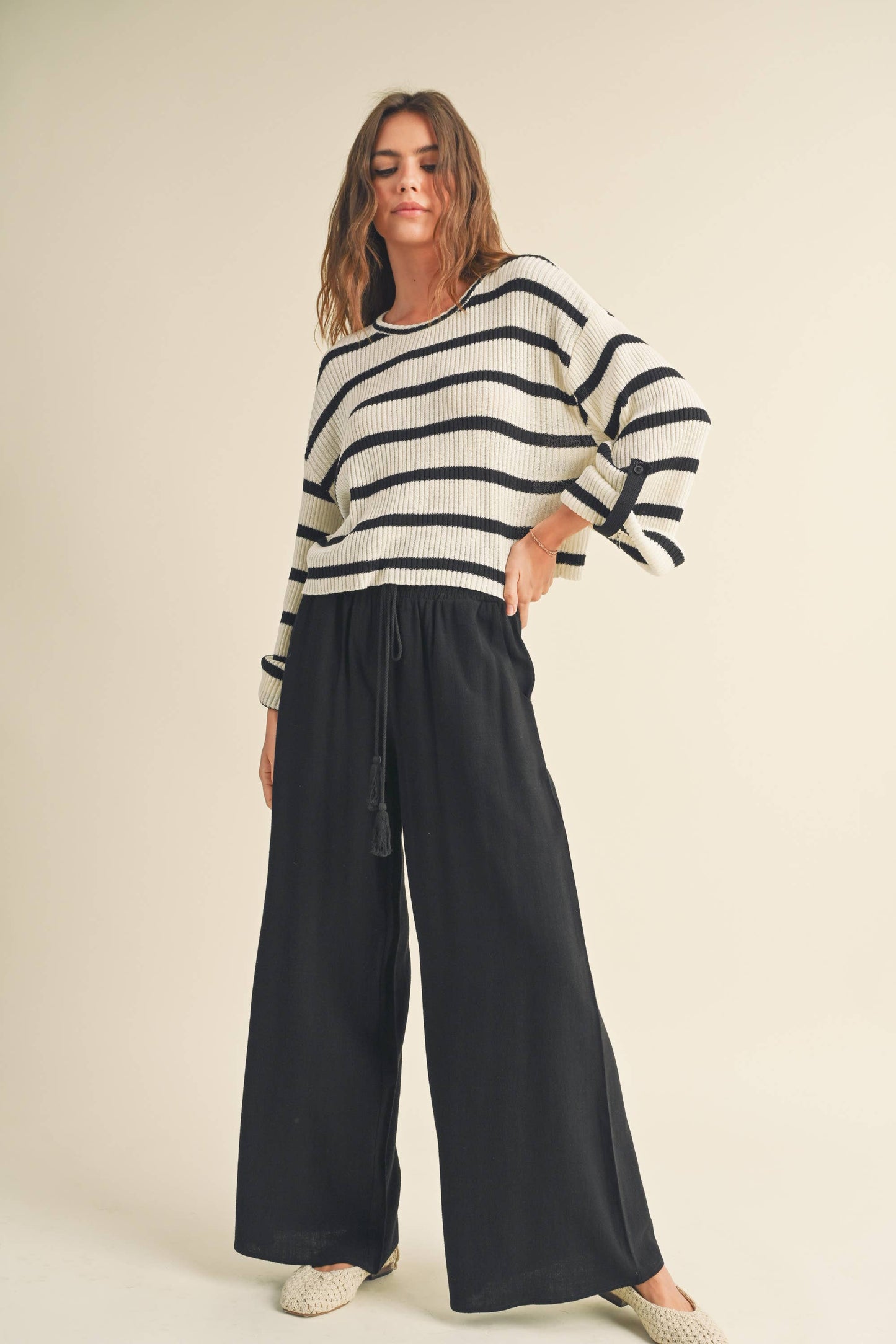 Linen Blend Pants