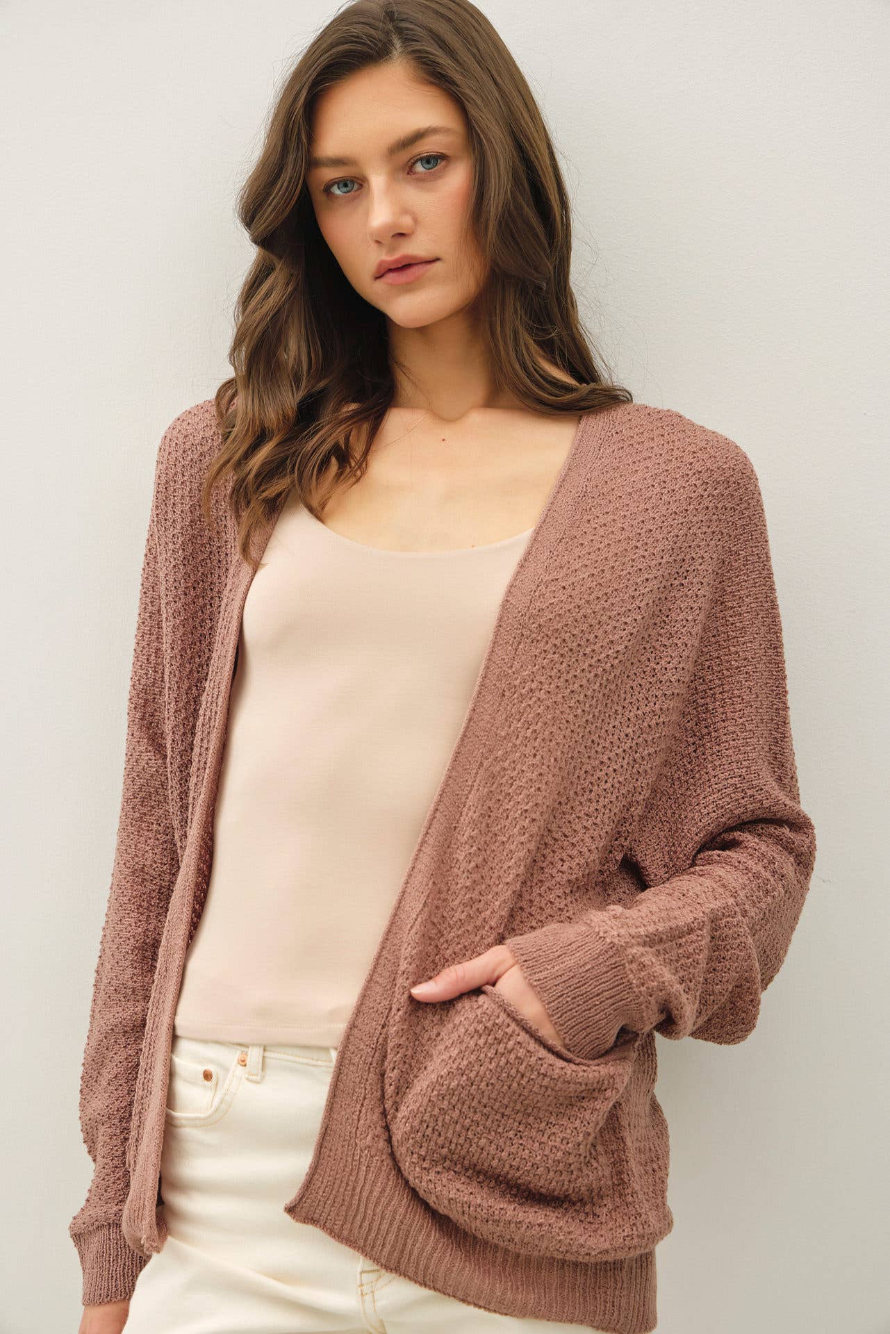 Cropped Kimono Crochet Cardi