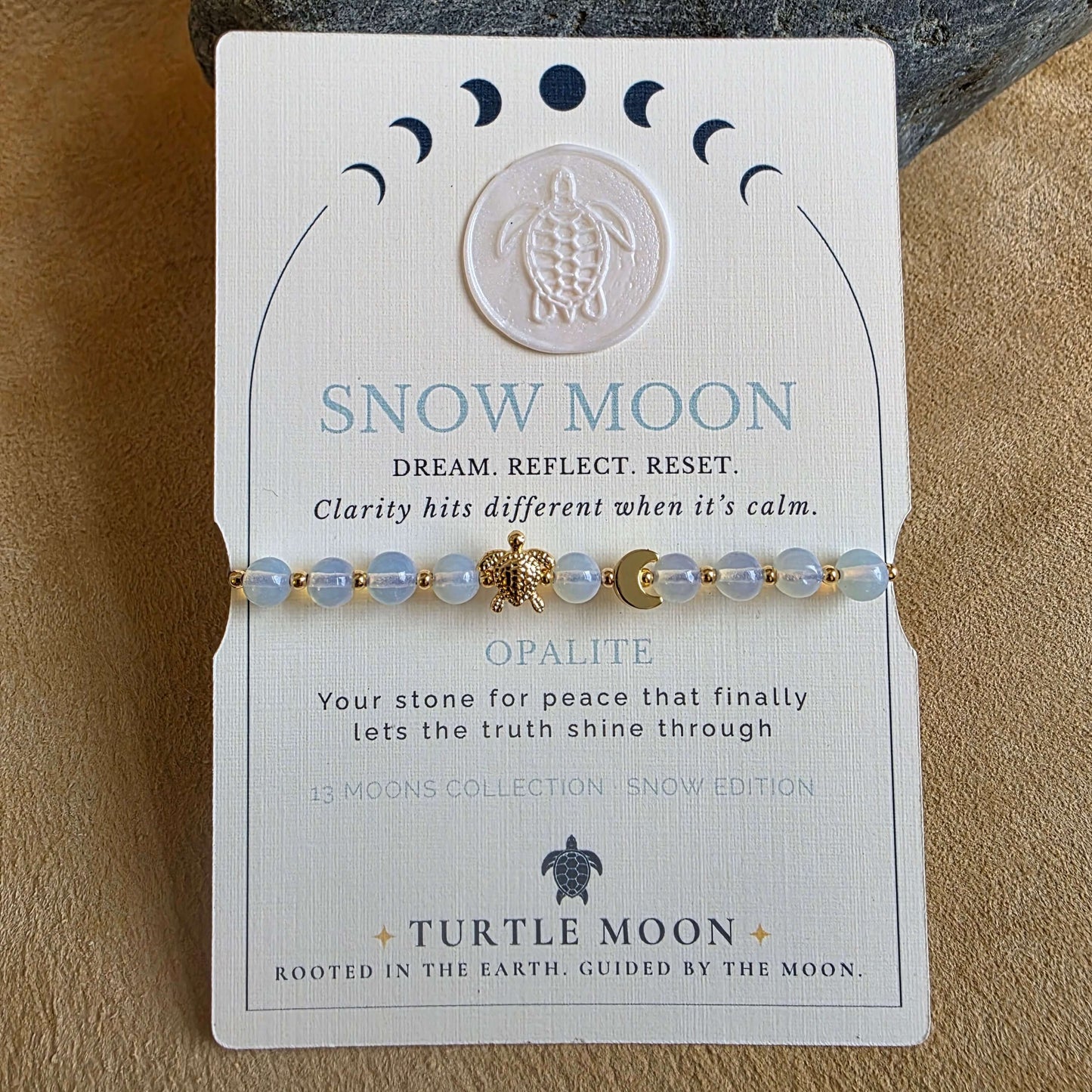 Snow Moon Bracelet | Opalite