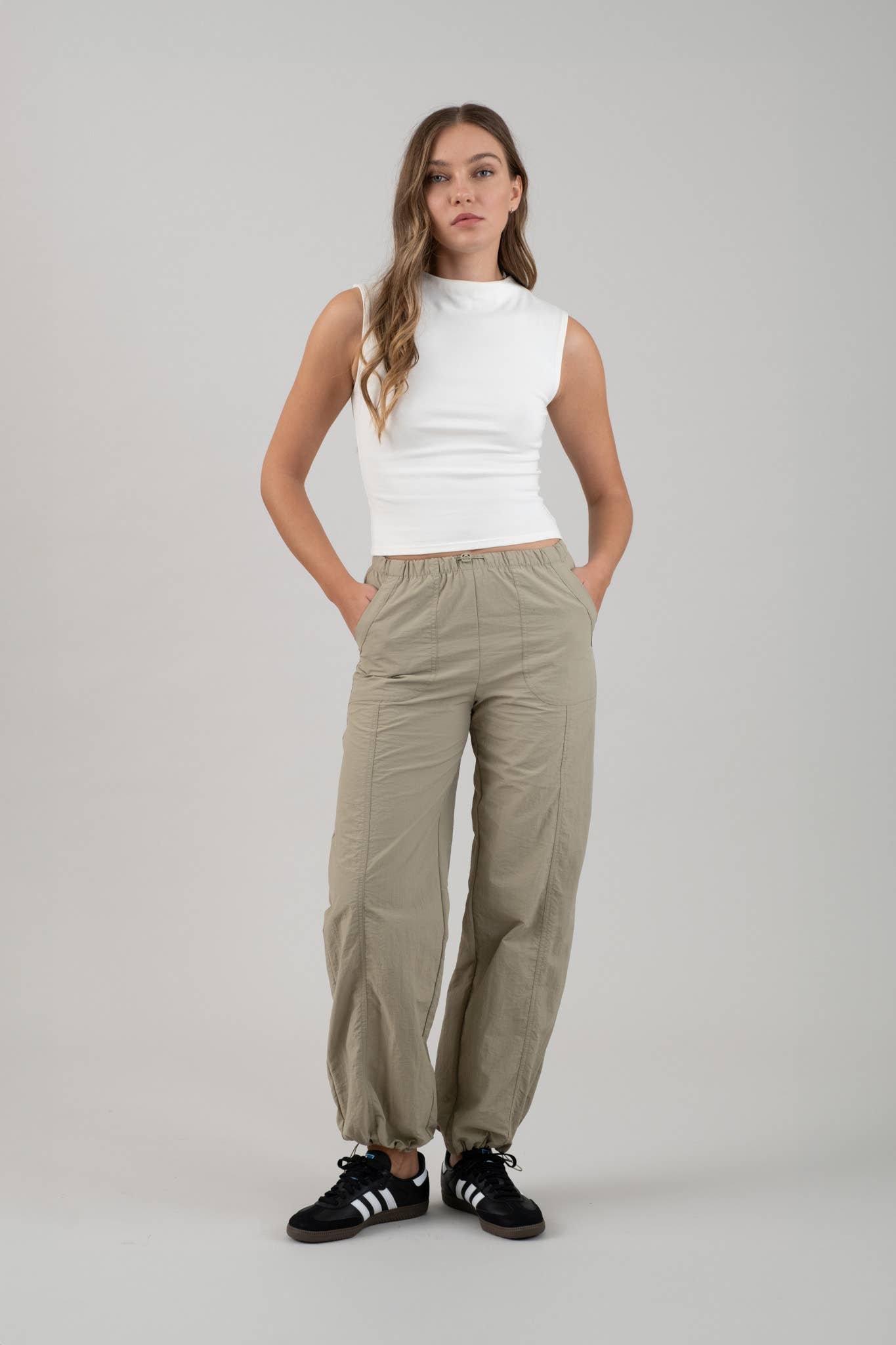 The Essential Cotton Mock Neck Top