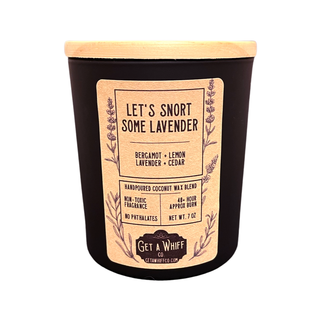 Lavender & Citrus Soy/Coconut Candle | Non Toxic Candle