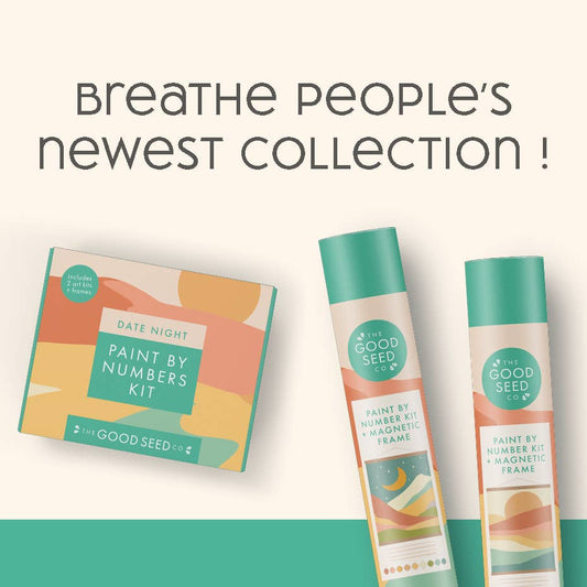 The Good Seed | Minimalist Paint-by-Number Kit - Flowers