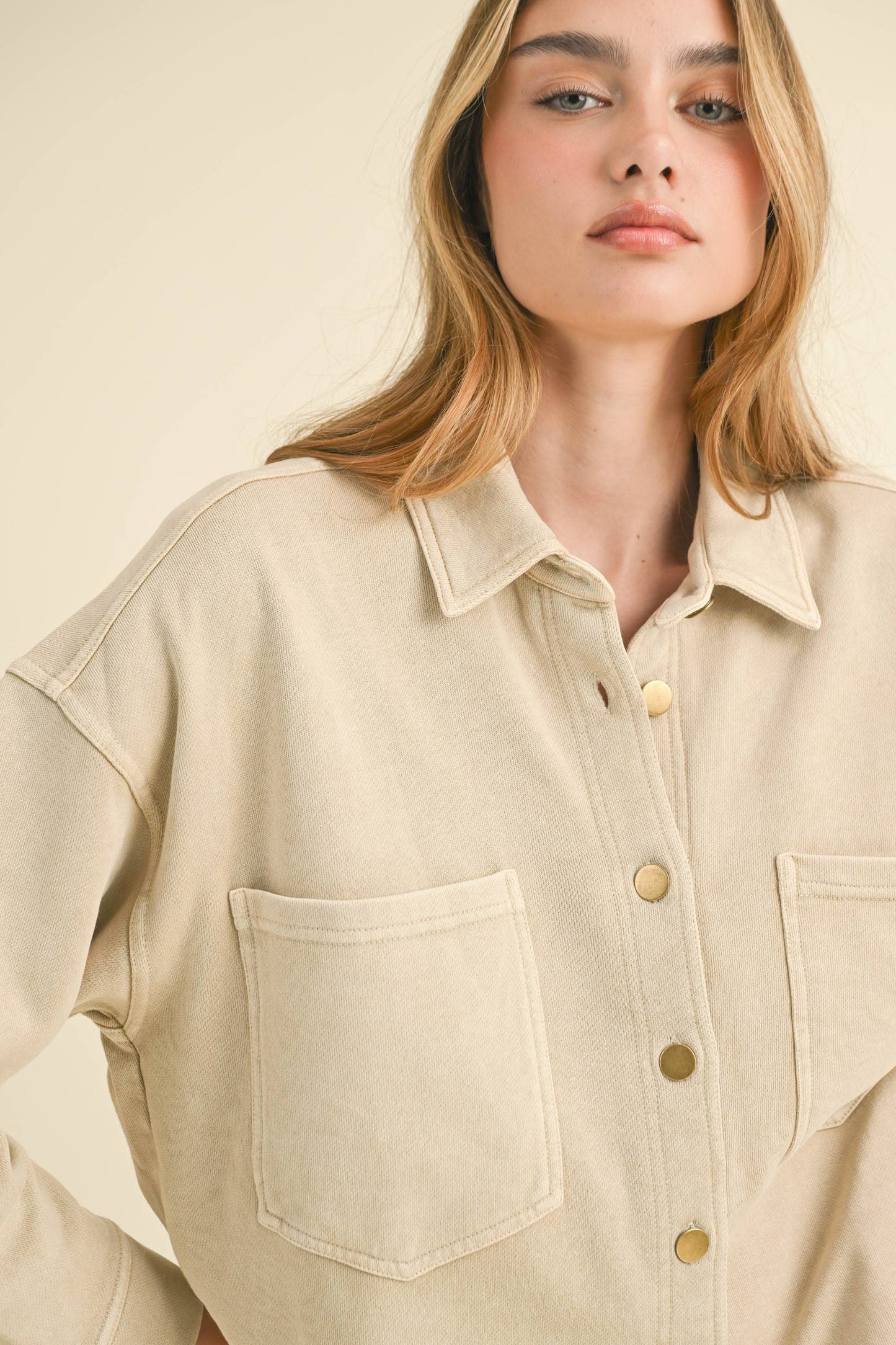 Washed Classic Summer Shacket