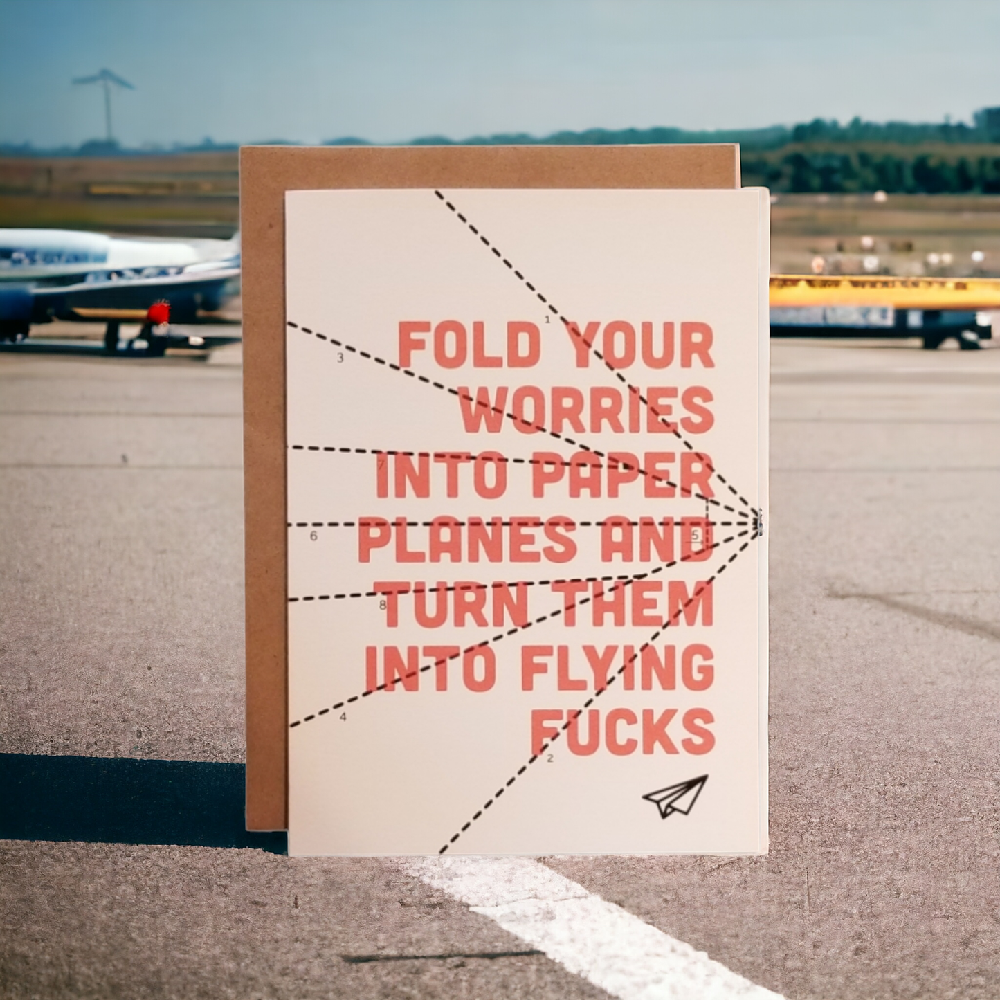 Turn Your Worries Into Flying Fucks