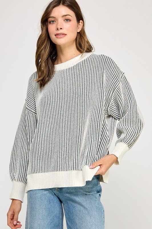 Super Soft Stripe Sweater