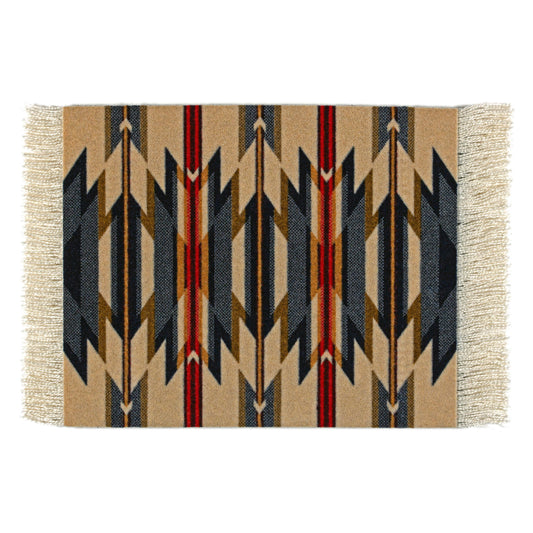 4 Pc CoasterRug Set Pendleton Wyeth Trail