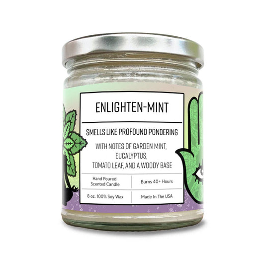 Enlighten Mint Candle
