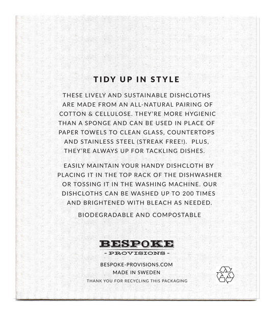 Whales Swedish Dishcloth