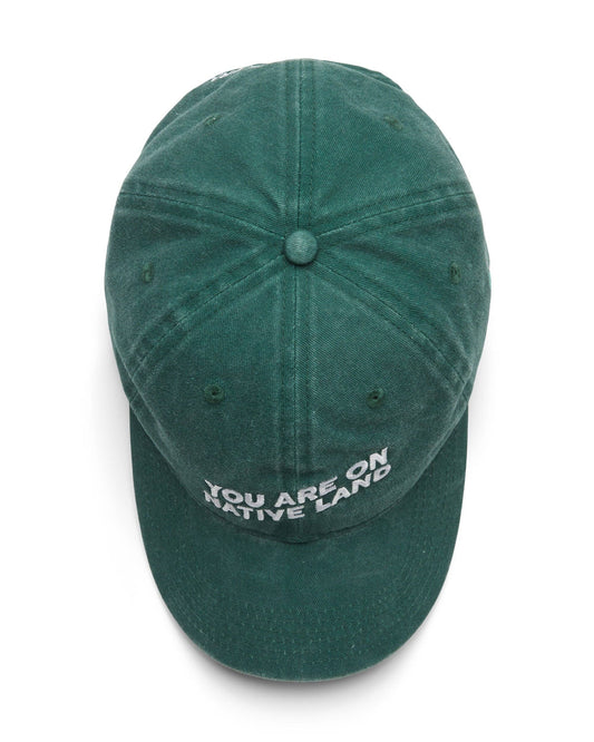 Native Land Dad Cap Green