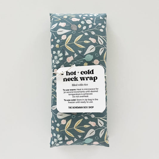 Hot & Cold Therapy Neck Wrap - Meadow Flowers