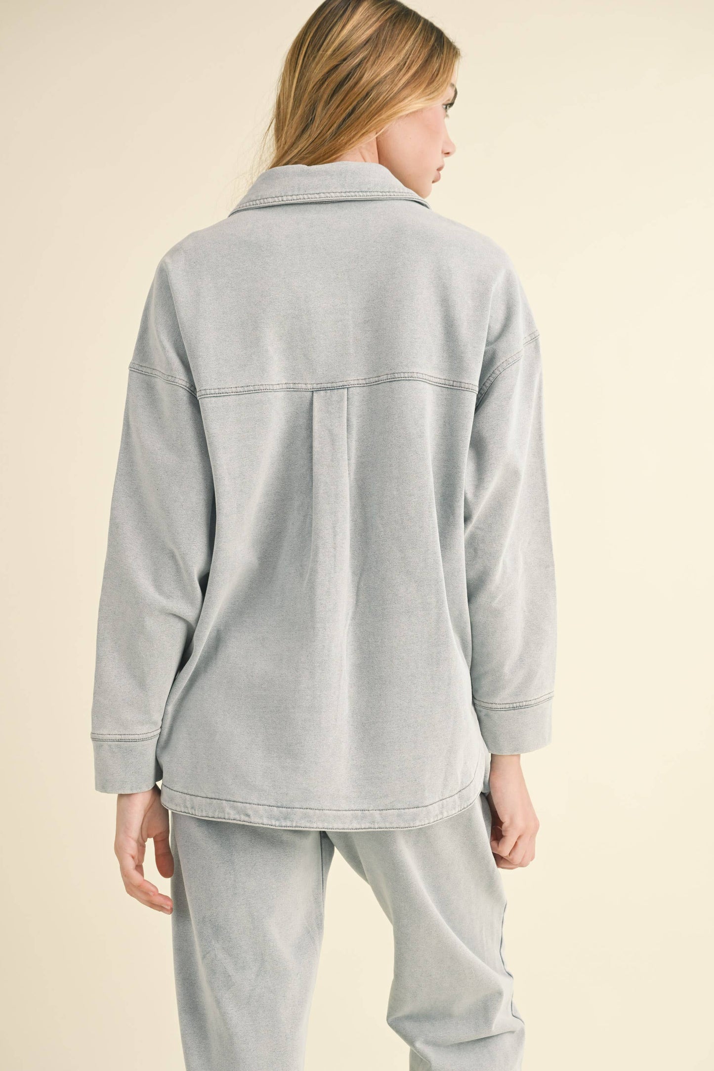 Washed Classic Summer Shacket