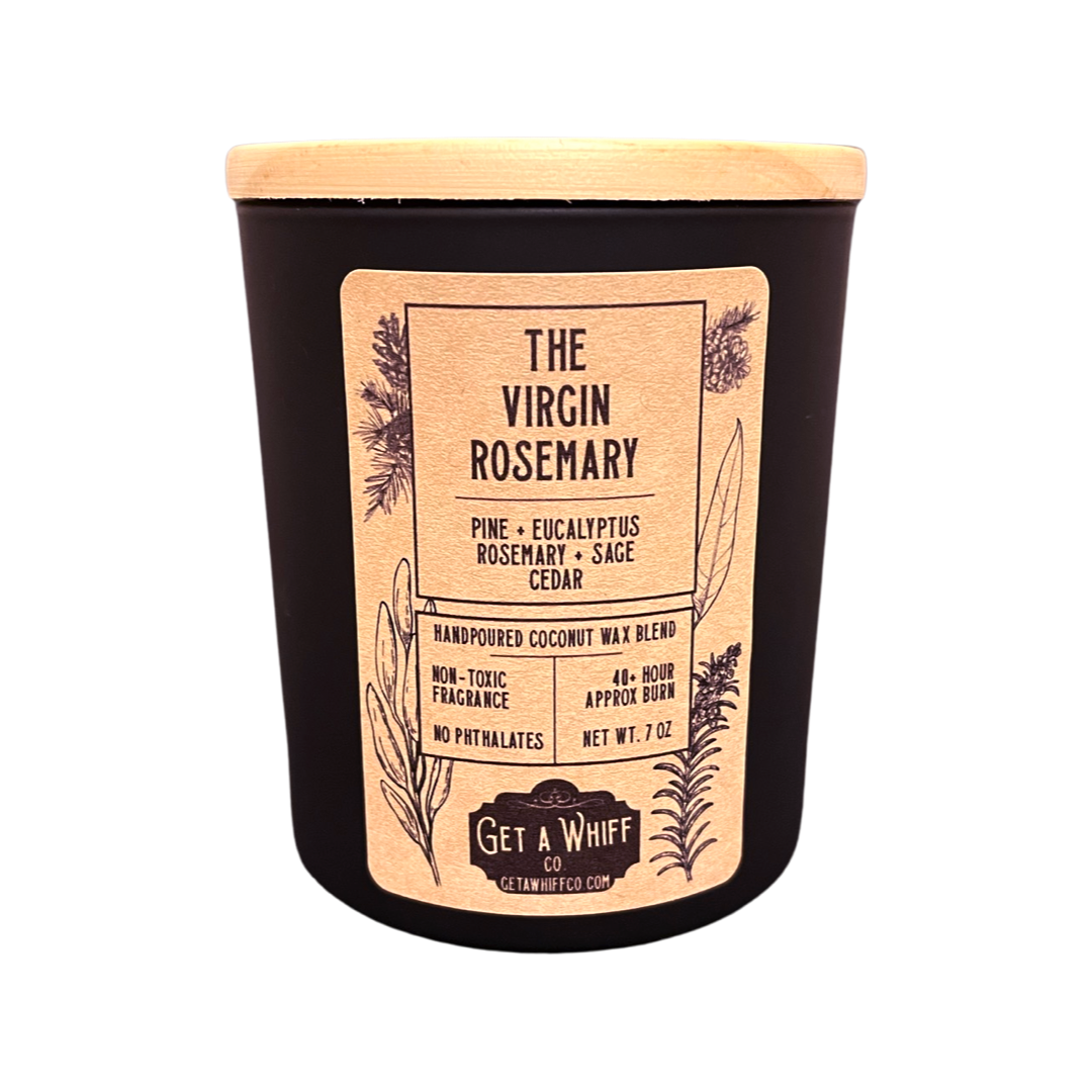 The Virgin Rosemary Soy Candle