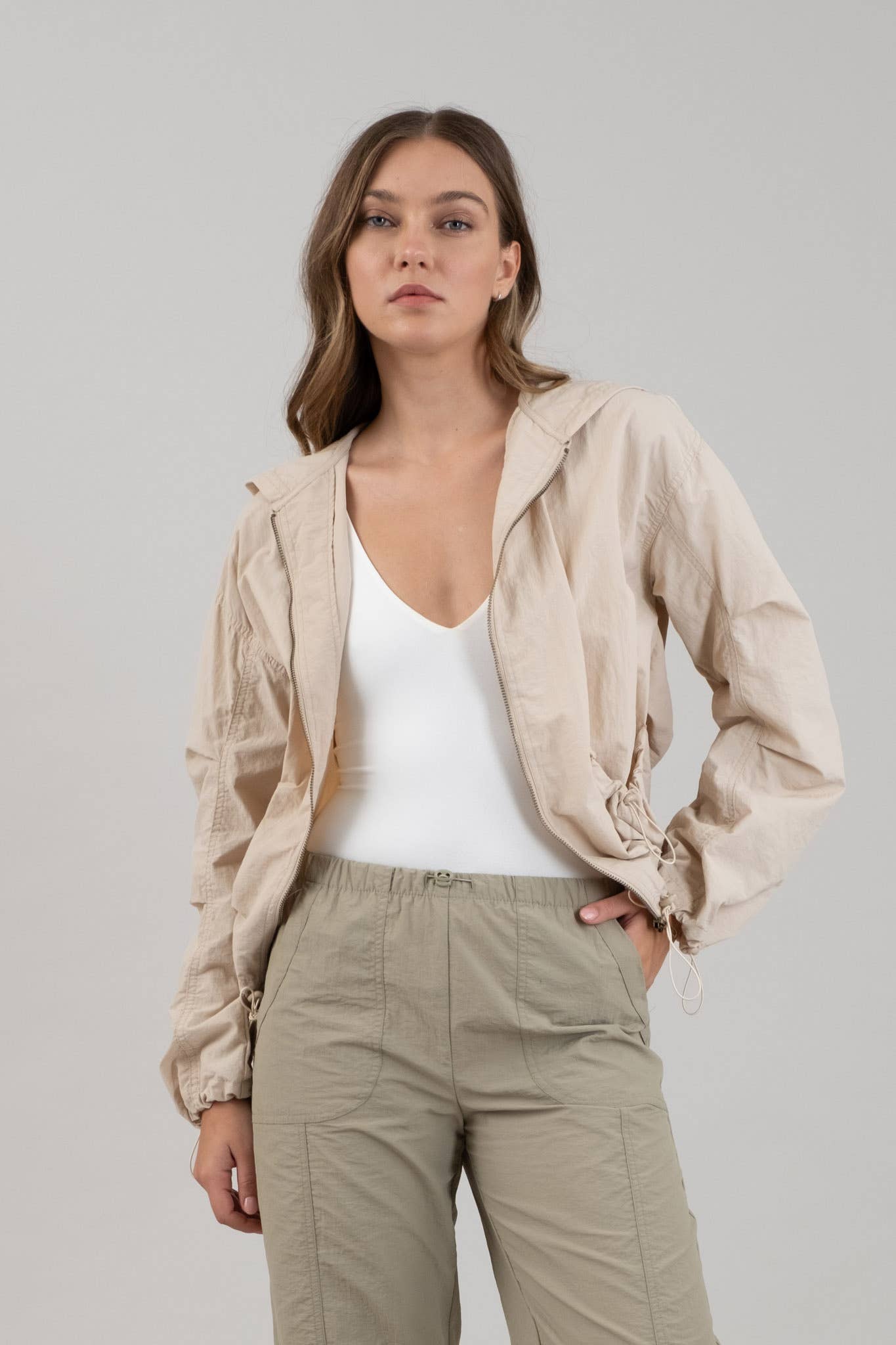 Simple Zip Up Jacket