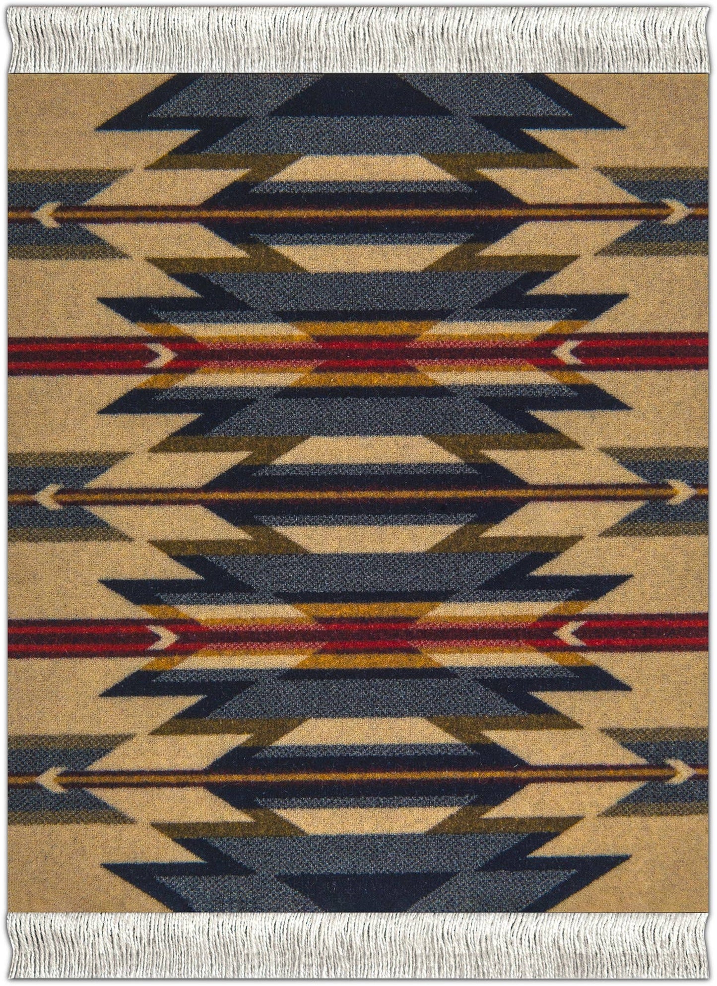 4 Pc CoasterRug Set Pendleton Assortment #1