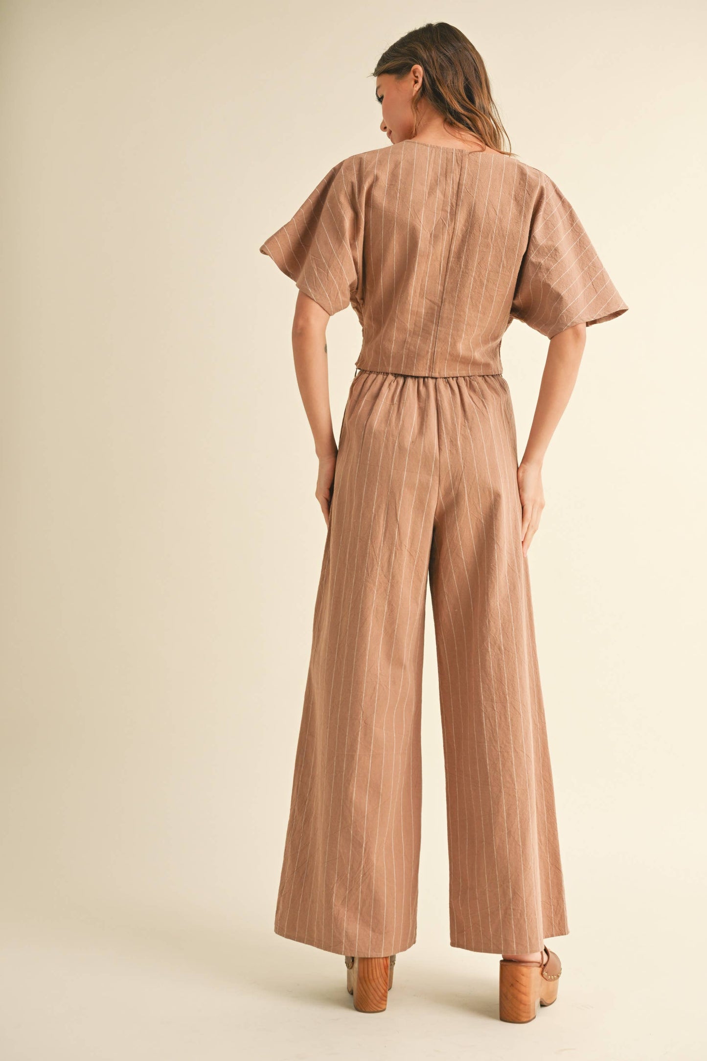 Jane Simple Striped Pant