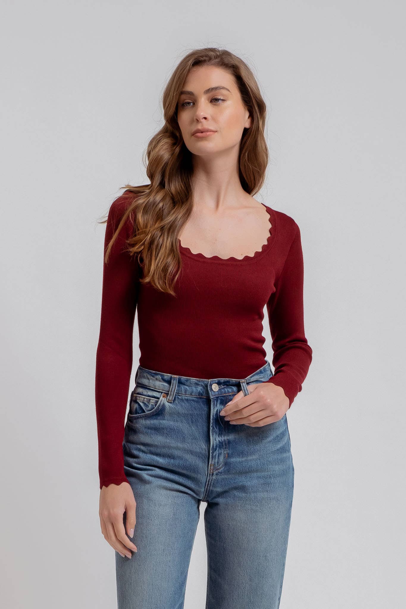Scallop LS Top