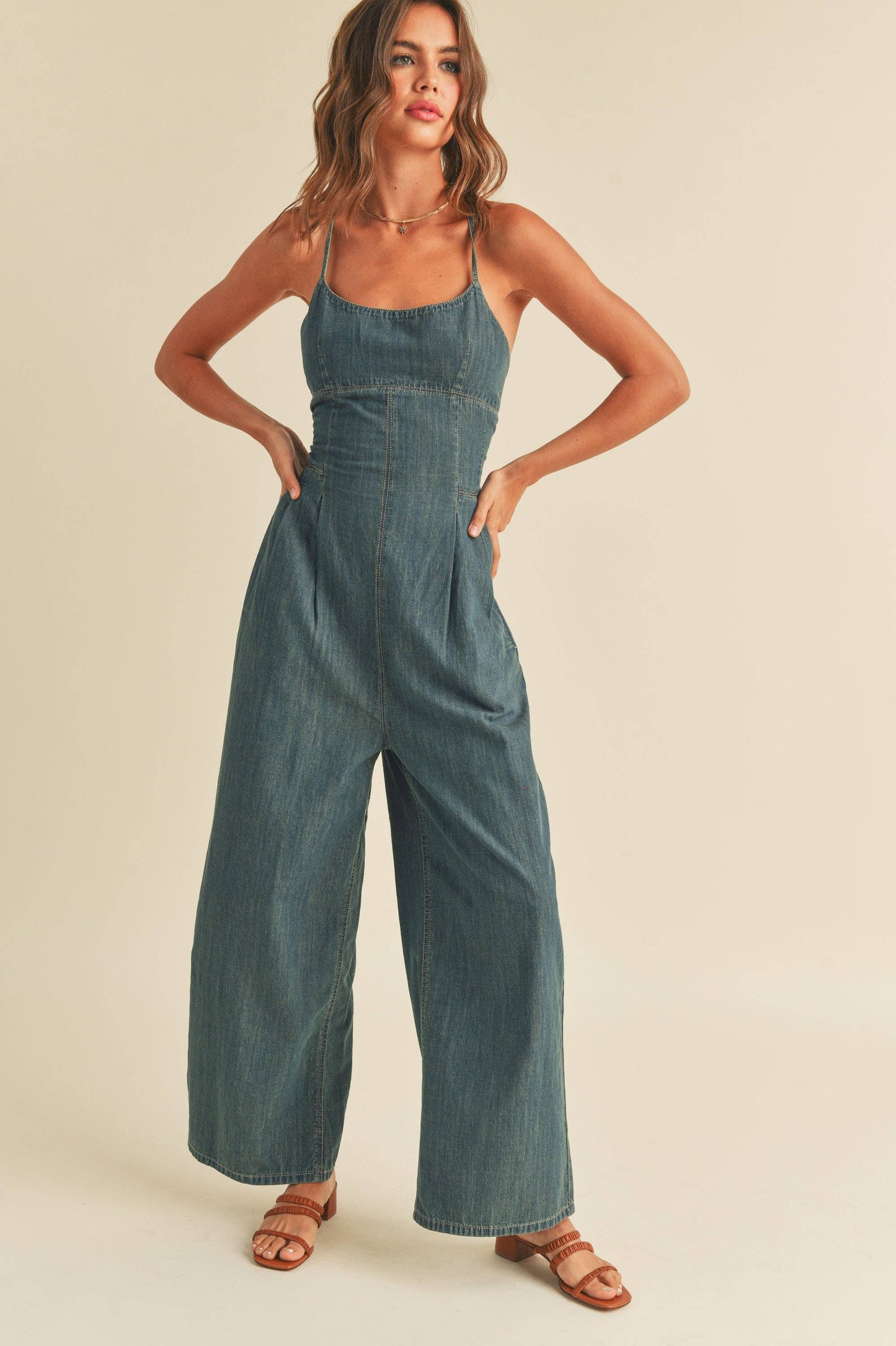 Essential Washed Denim Jumper