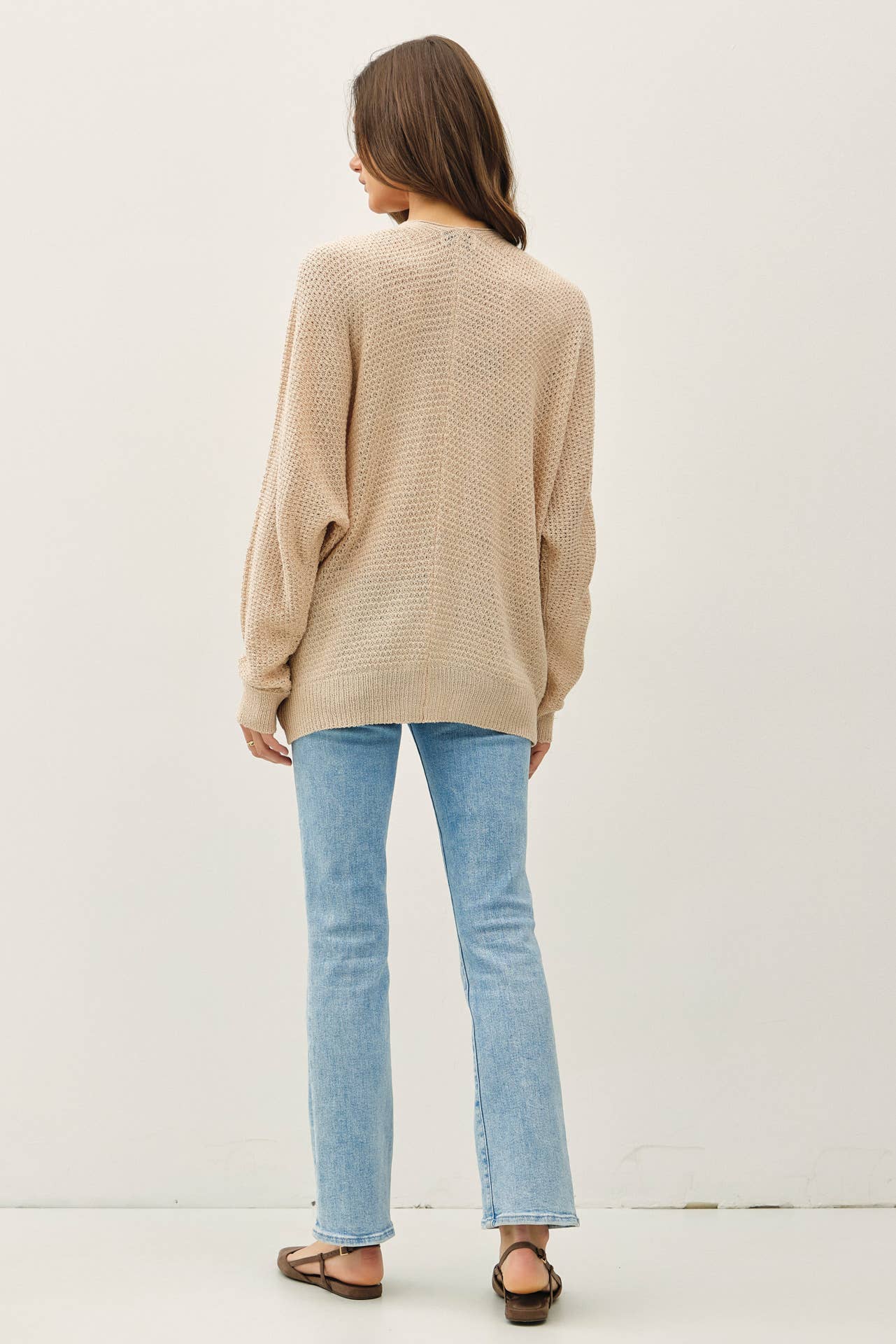 Cropped Kimono Crochet Cardi