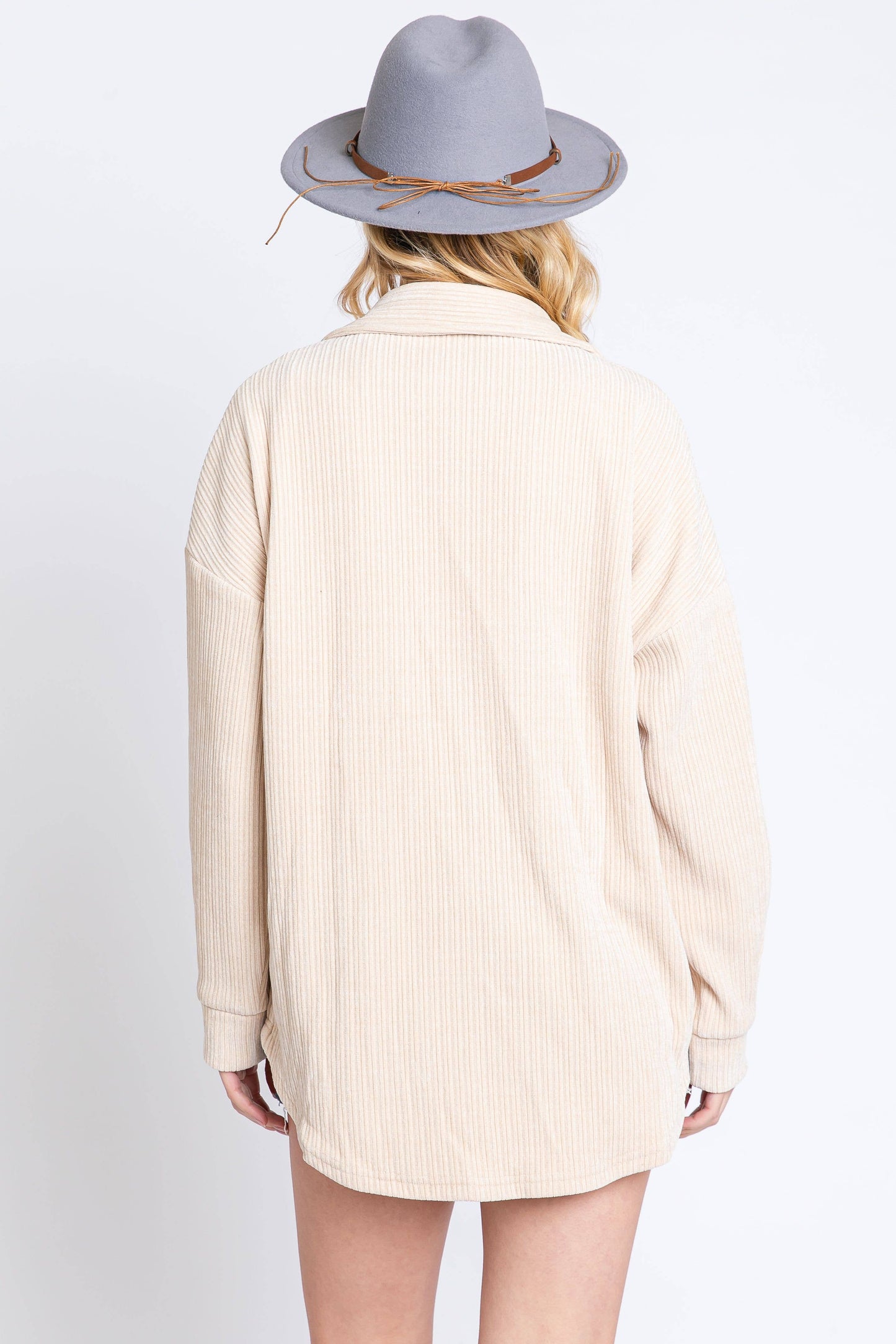 Softest Cord Shacket