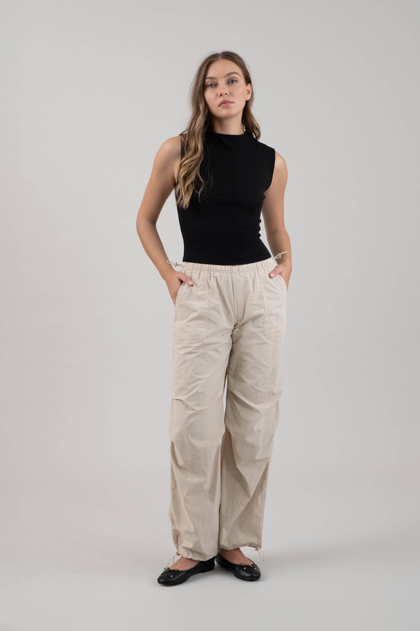 The Essential Cotton Mock Neck Top