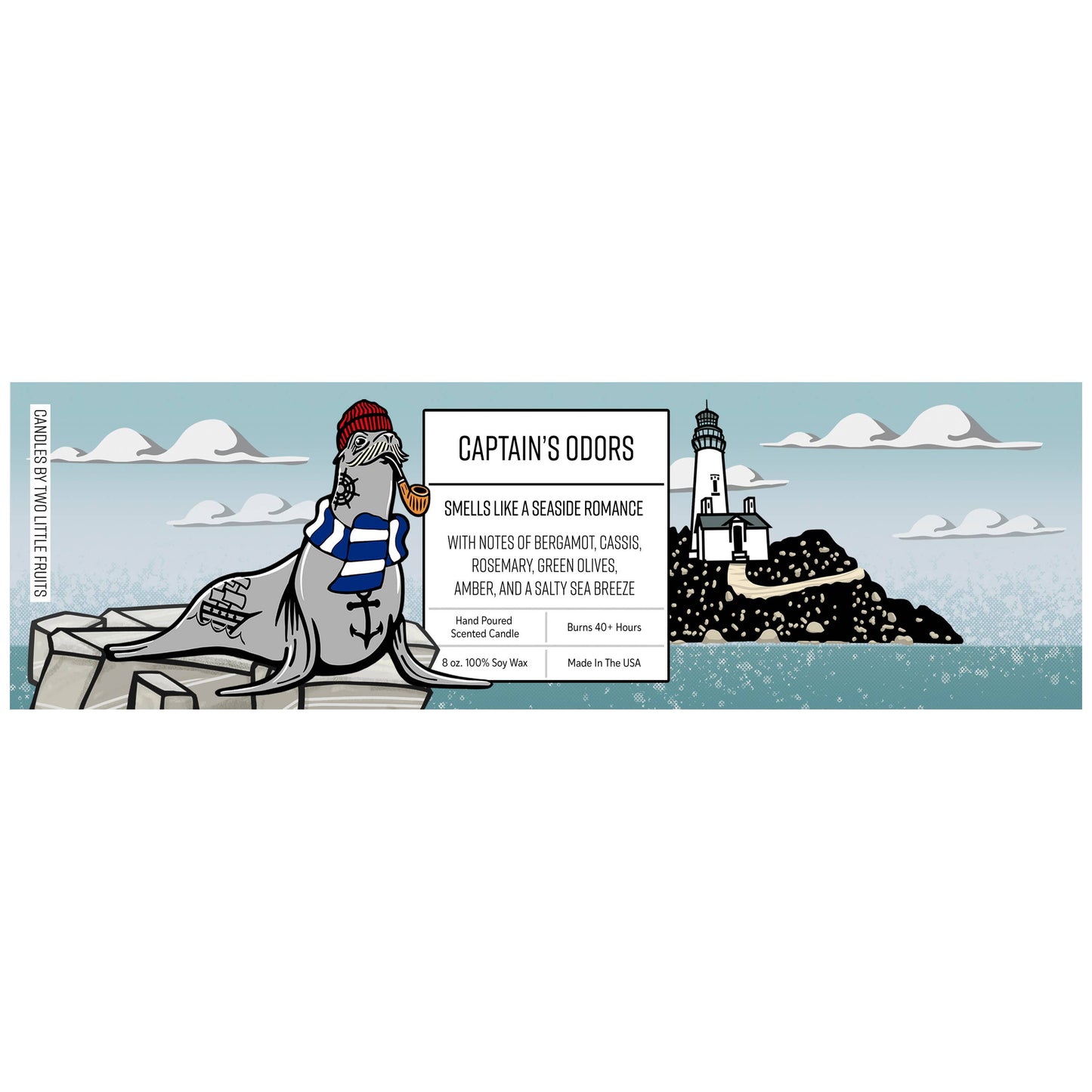 Captains Odors Candle