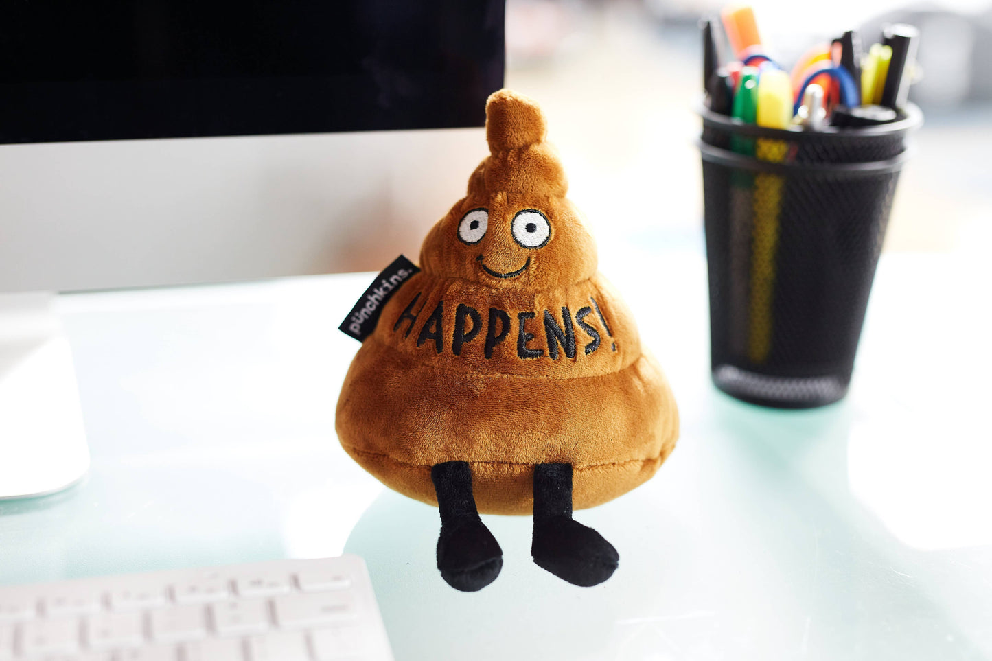 Poop Emoji Plush Funny White Elephant Holiday Gift Toy Cute