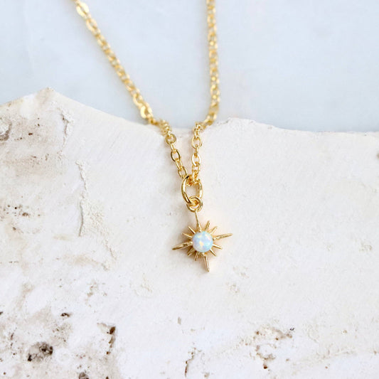 Mini Stone North Star Necklace