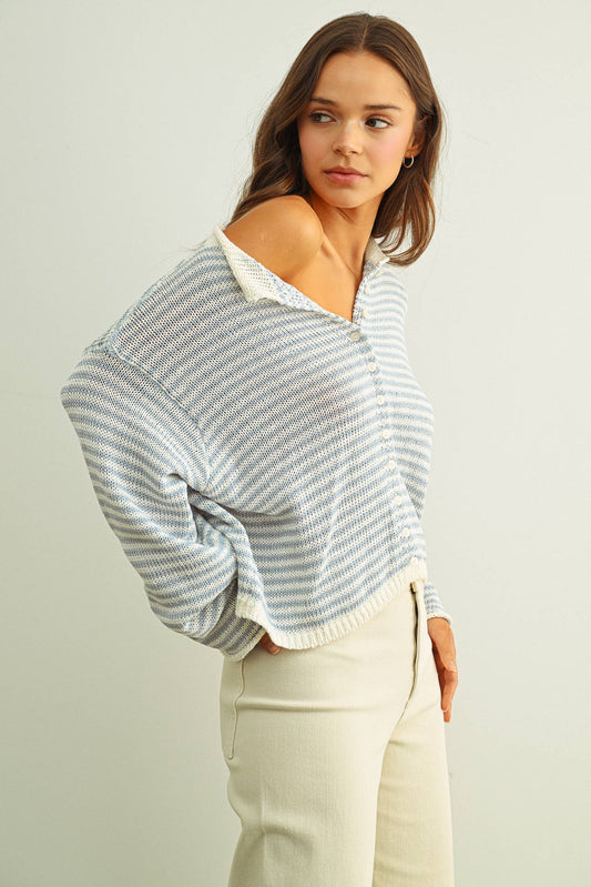 The Shoreline Button-Up Cardi