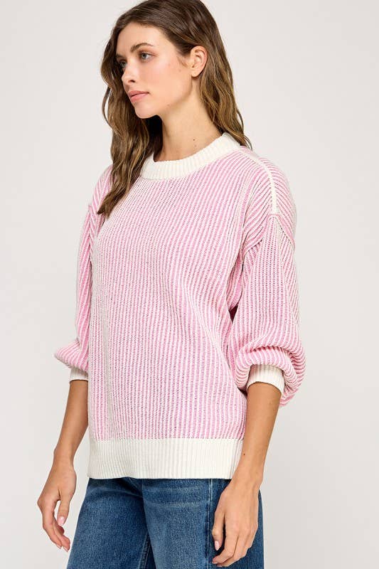 Super Soft Stripe Sweater