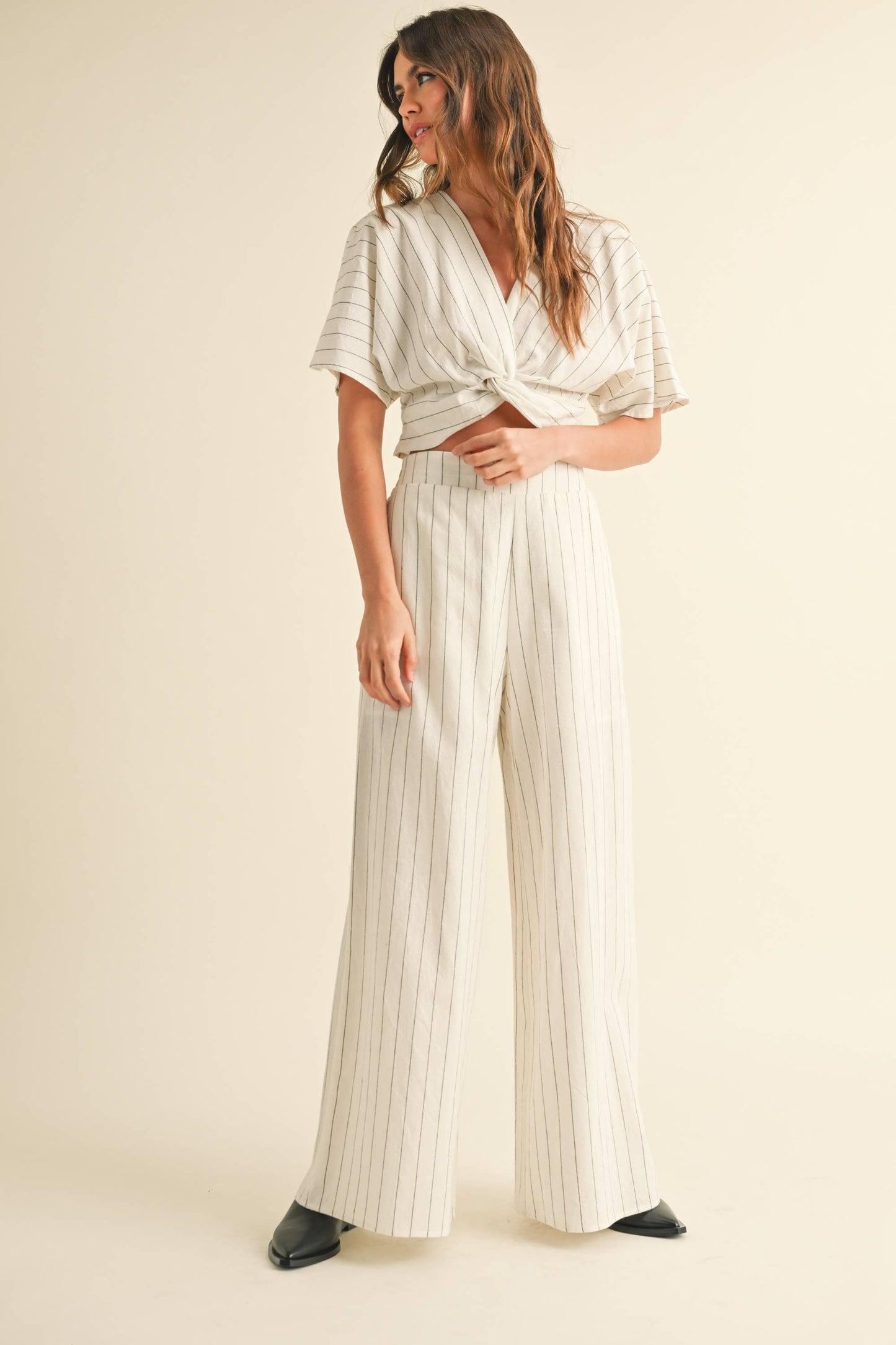 Jane Simple Striped Pant
