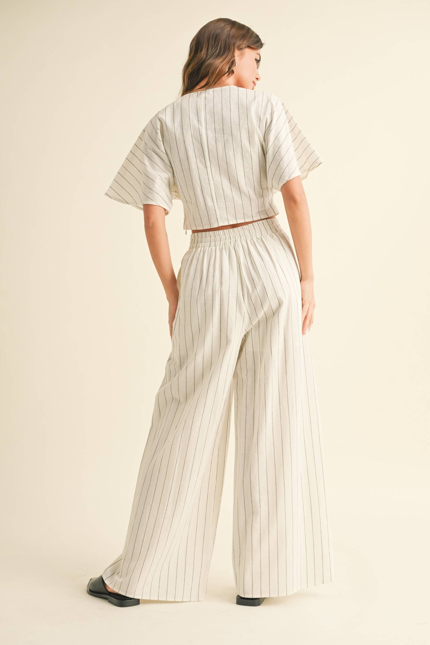 Jane Simple Striped Pant