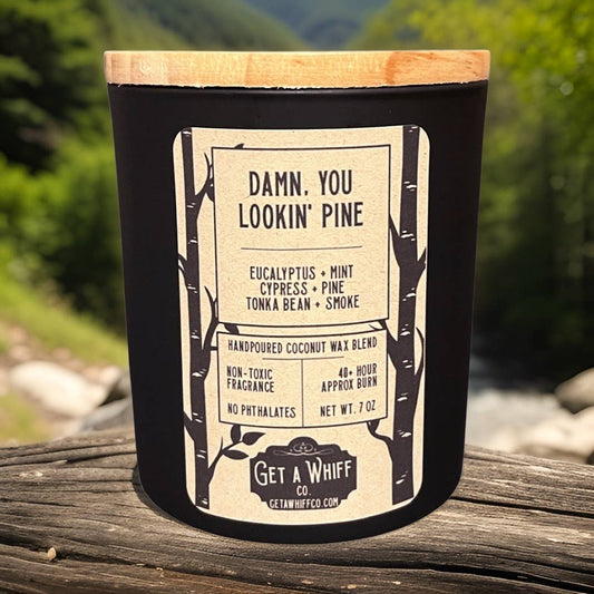 Damn, You Lookin' Pine Candle