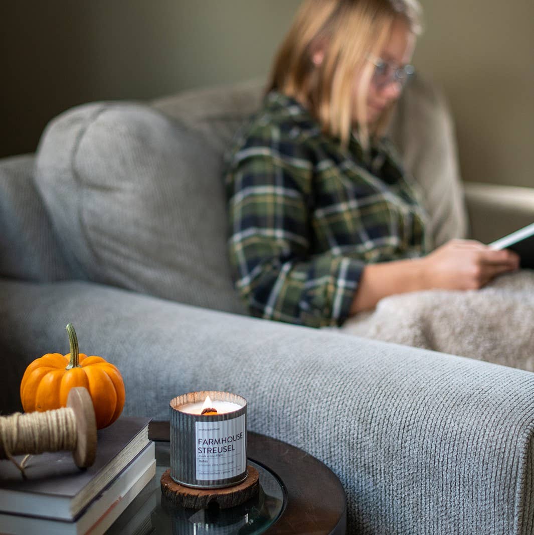 Best Friend Wood Wick Rustic Farmhouse Soy Candle