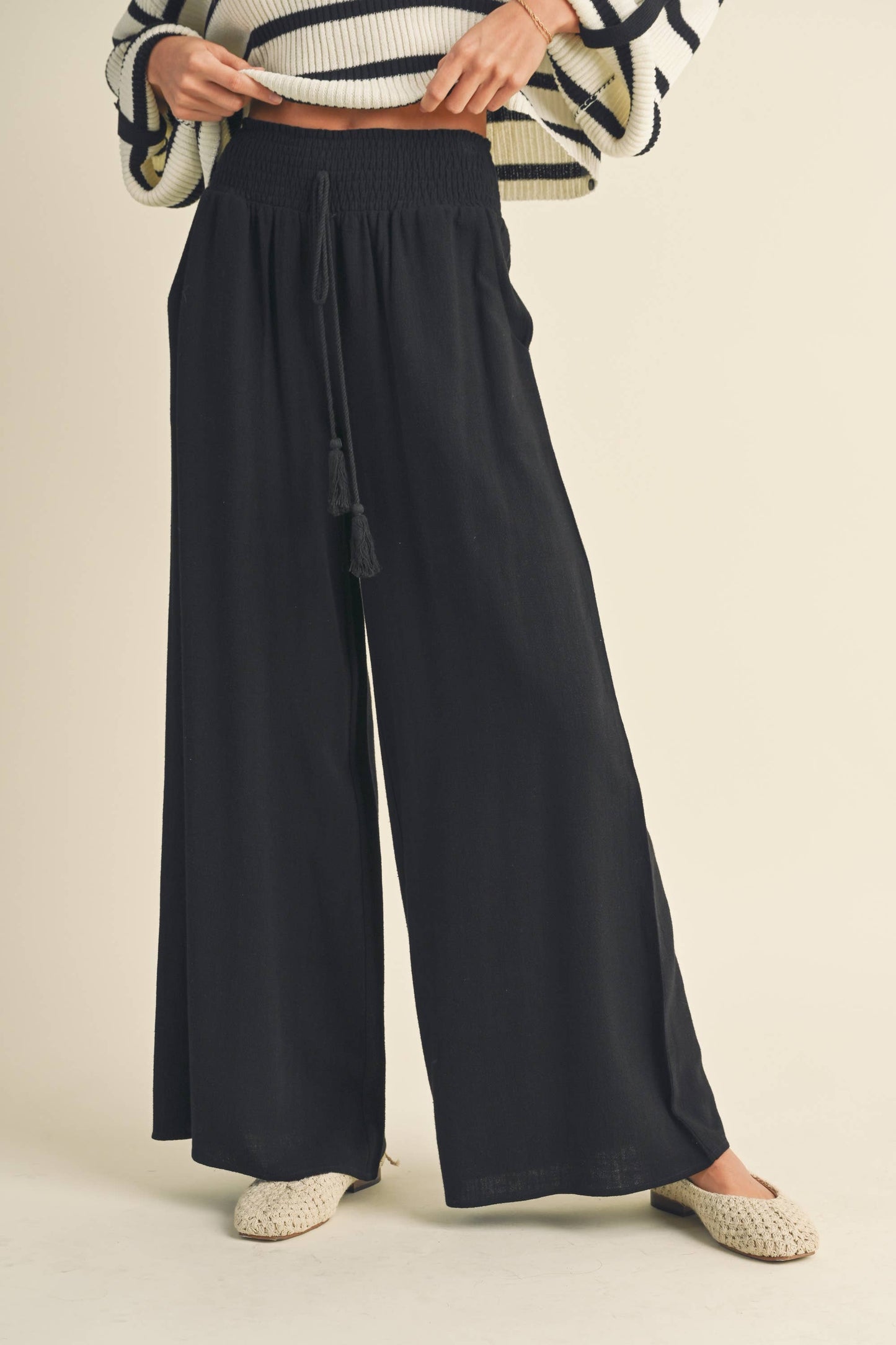 Linen Blend Pants