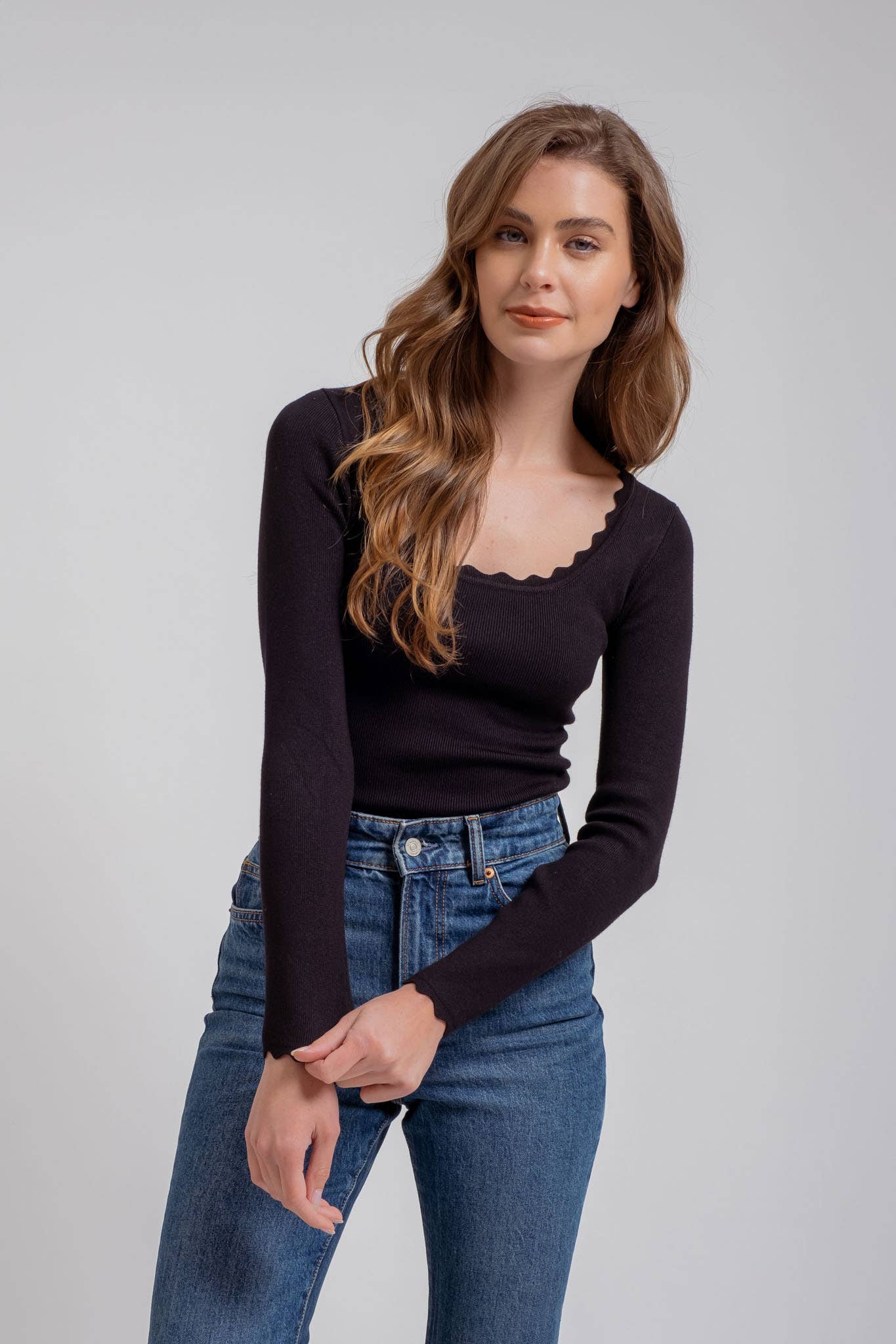 Scallop LS Top