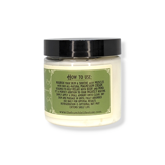 Magnesium Cream - Peppermint + Eucalyptus